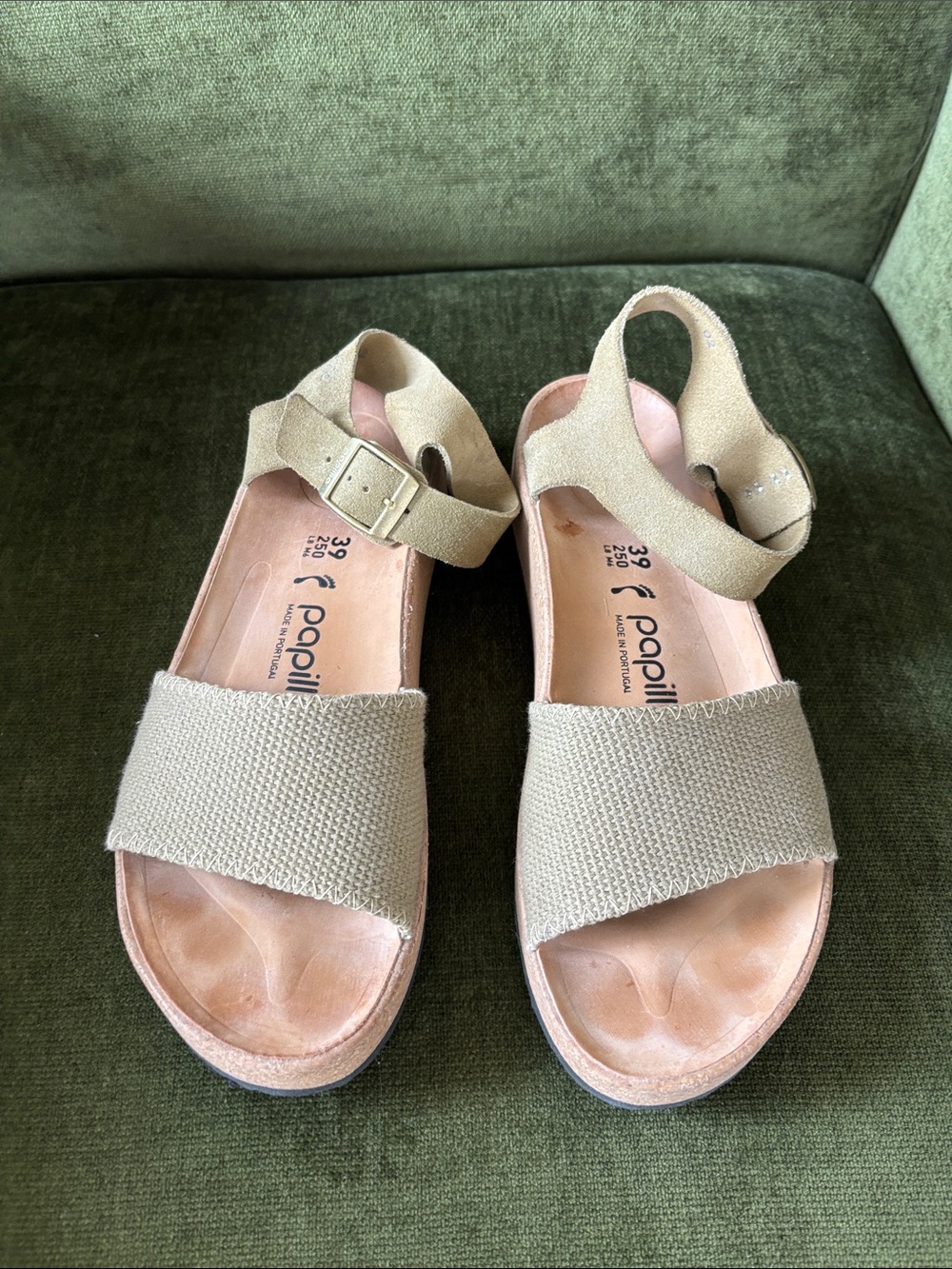 Birkenstock Papillio Beige/Tan Womens Sandals